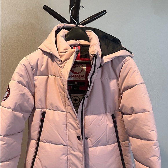 Canada Weather Gear Pink Long Parka Jacket. Size S. NWT - Picture 2 of 8